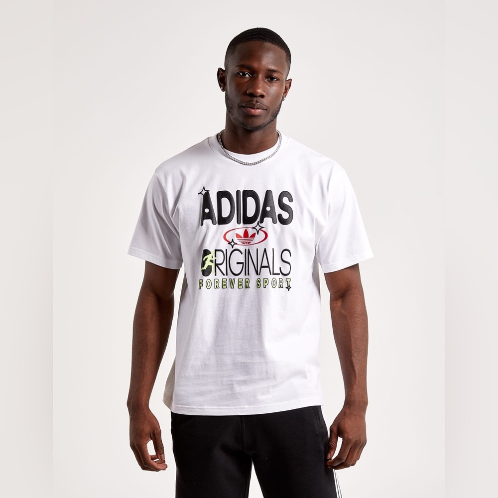 NWT MENS ADIDAS FOREVER SPORT SHORT SLEEVE T-SHIRT